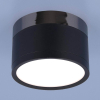 Накладной точечный светильник Elektrostandard DLR029 10W 4200K черный матовый/черный хром