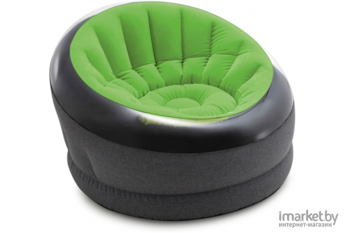 Надувная мебель Intex Empire Chair 66581 +ремкомплект зеленый