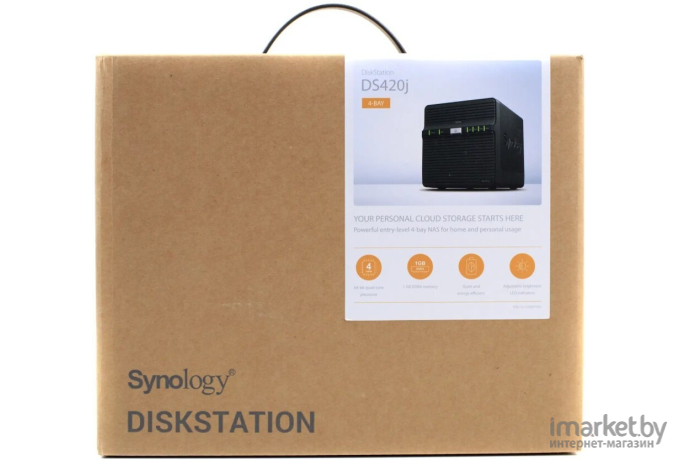 Сетевой накопитель (NAS) Synology DS420J