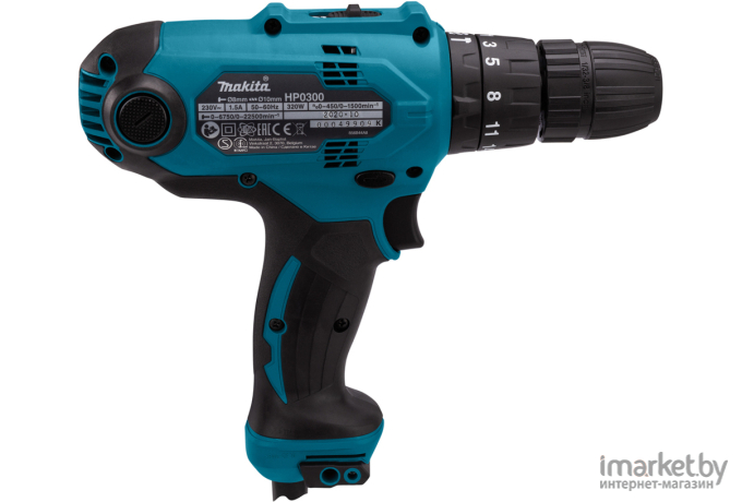 Дрель-шуруповерт ударный Makita HP 0300