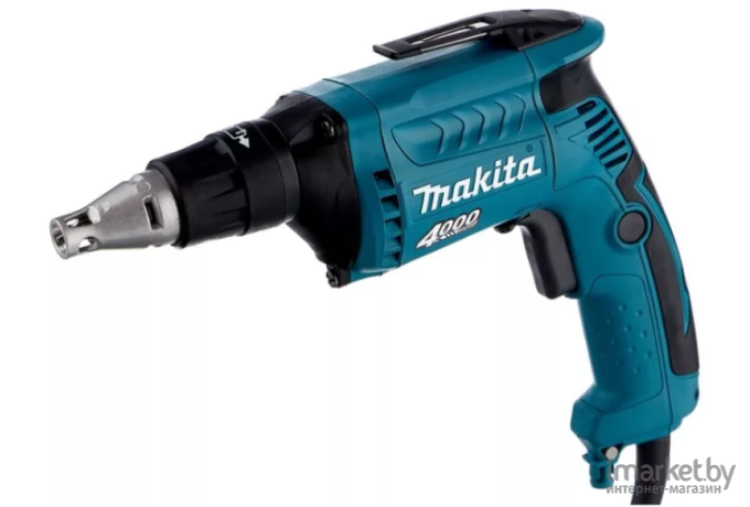 Сетевой шуруповерт по гипсокартону Makita FS 4000 JX2 в+ набор бит + ударная MT M 0801