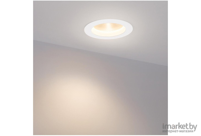 Встраиваемый точечный светильник Arlight LTD-105WH-FROST-9W  110deg Warm White