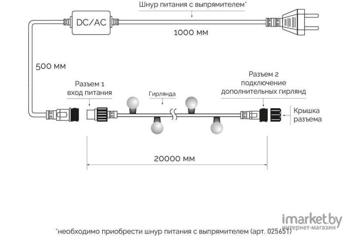 Светодиодный декор ARdecoled 025631