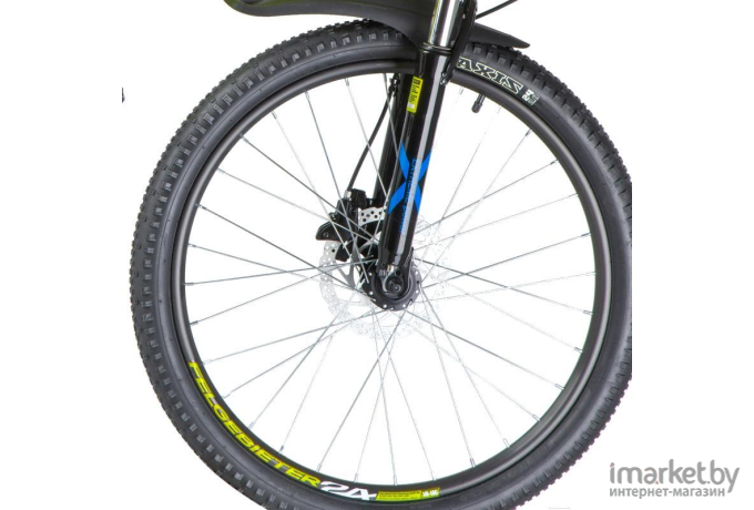 Велосипед Novatrack Extreme 24 рама 11 дюймов зеленый [24AHD.EXTREMEHD.11GN20]