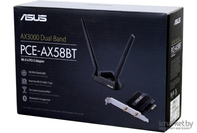 Беспроводной адаптер ASUS PCE-AX58BT