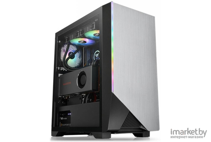 Корпус Thermaltake H550 TG RGB без БП черный