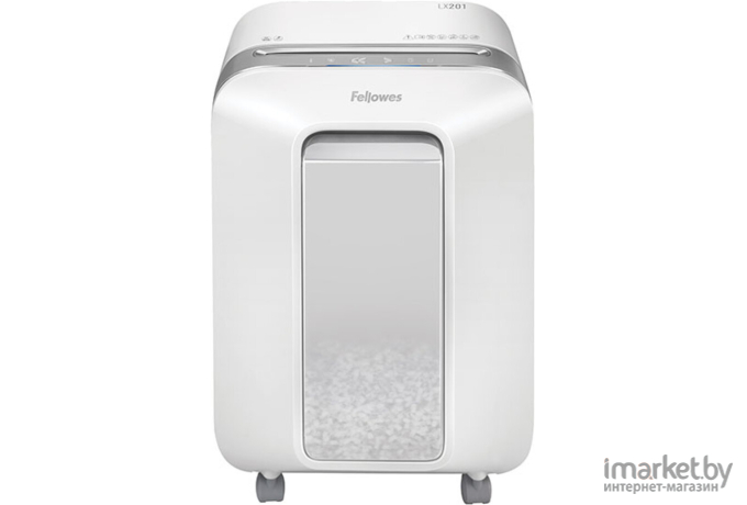 Шредер Fellowes PowerShred LX201 белый