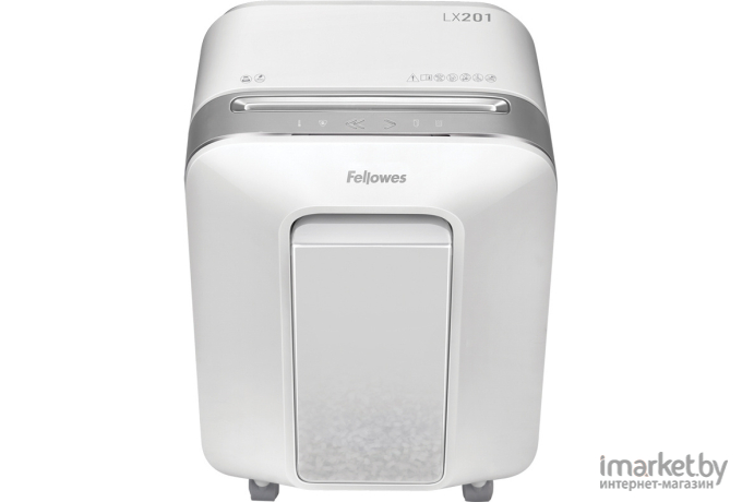 Шредер Fellowes PowerShred LX201 белый