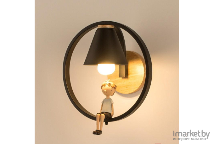 Настенное бра Home Light Астерия B138-2-B черный