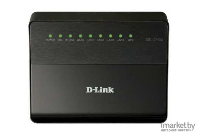 Беспроводной маршрутизатор D-Link DSL-2740U/R1A