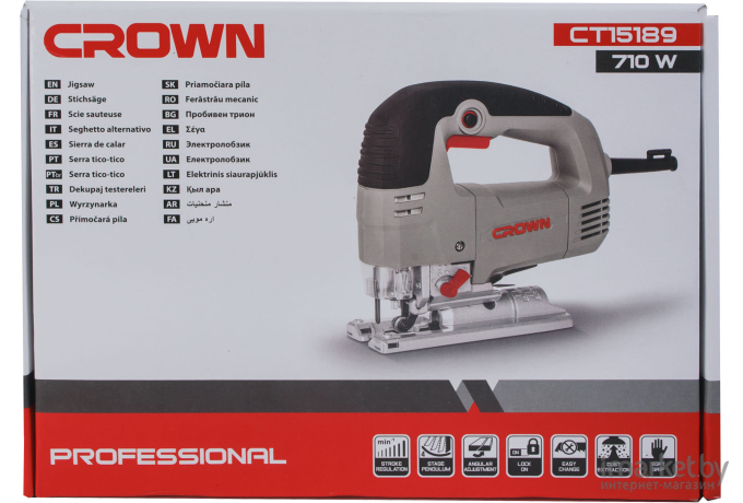 Электролобзик CROWN CT15189