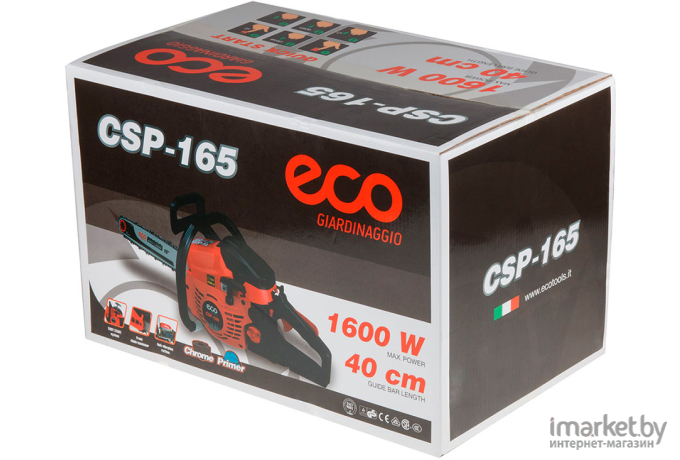 Цепная электро и бензопила ECO CSP-165