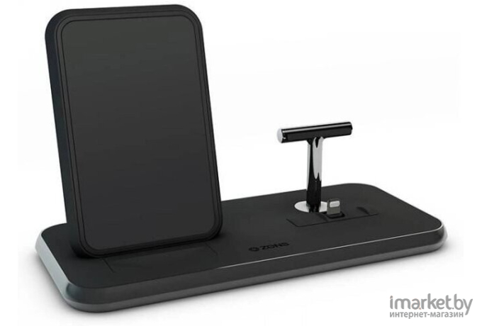 Зарядное устройство ZENS Stand+Dock Aluminium Wireless Charge черный