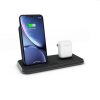 Зарядное устройство ZENS Stand+Dock Aluminium Wireless Charge черный