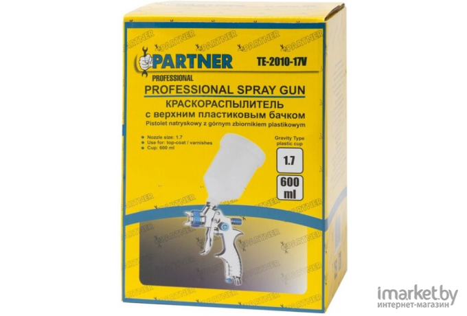 Пневматический краскопульт PARTNER TE-2010-17V