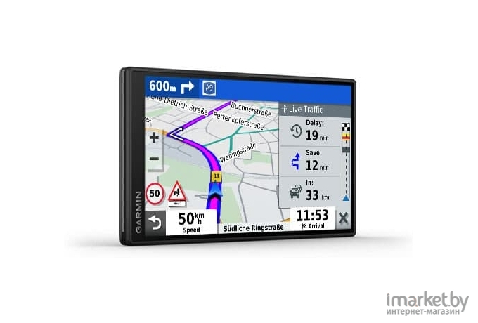 GPS-навигатор Garmin DriveSmart 65 MT-D черный