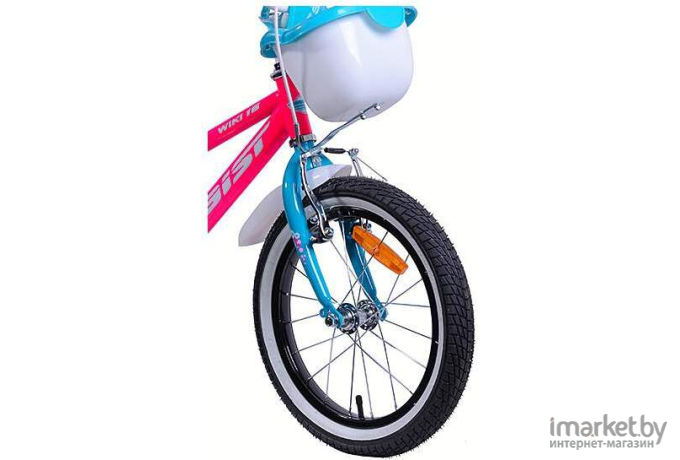 Велосипед детский AIST Wiki 16 2020 розовый