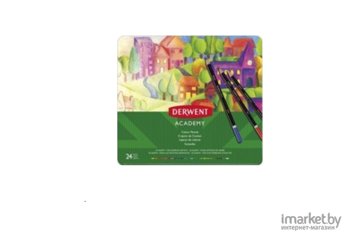 Товары для творчества Derwent Academy Colour 24 цвета