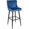 Стул Stool Group Ститч велюр MC15B VELVET HLR-65 DUAL синий