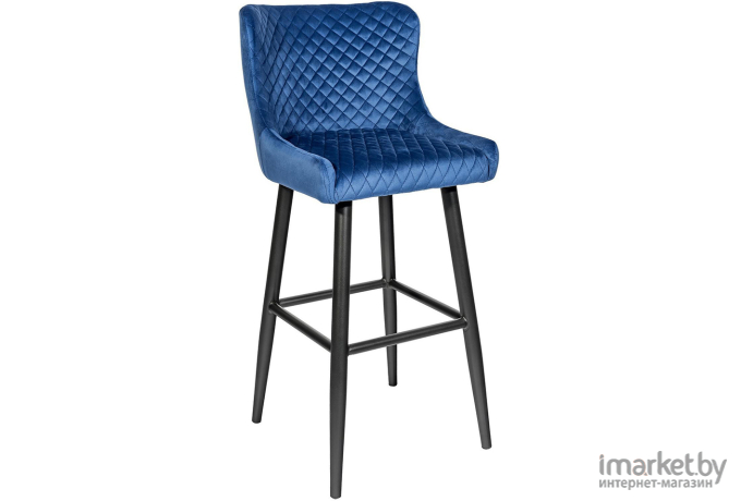 Стул Stool Group Ститч велюр MC15B VELVET HLR-65 DUAL синий