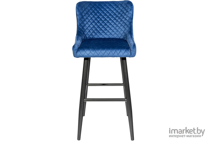 Стул Stool Group Ститч велюр MC15B VELVET HLR-65 DUAL синий