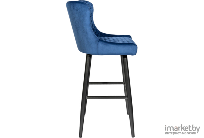 Стул Stool Group Ститч велюр MC15B VELVET HLR-65 DUAL синий