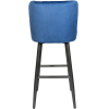 Стул Stool Group Ститч велюр MC15B VELVET HLR-65 DUAL синий