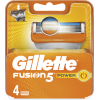 Бритвенный станок, лезвие Gillette Fusion Power 4шт