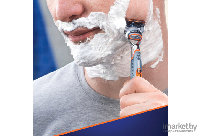 Бритвенный станок, лезвие Gillette Fusion Power 4шт