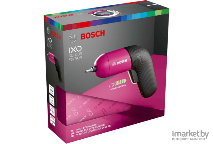 Электроотвертка Bosch IXO VI Colour [0.603.9C7.022]