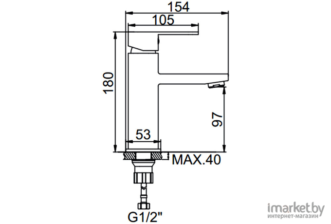 Смеситель Ledeme L71016