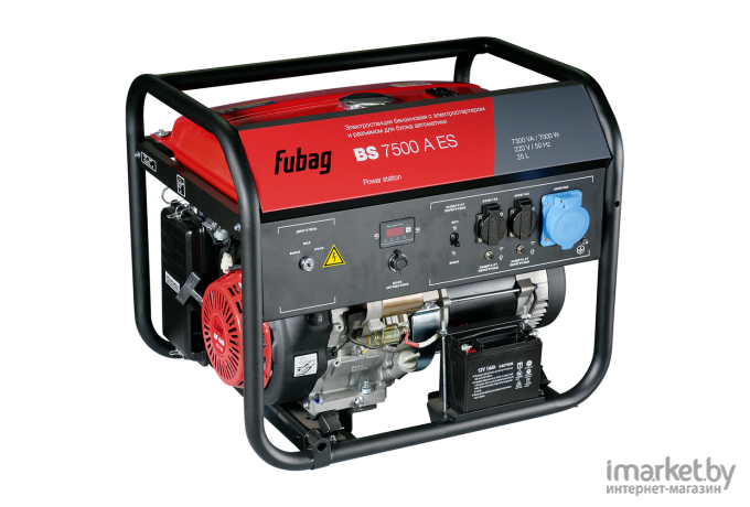 Генератор Fubag BS 7500 A ES с электростартером и коннектором автоматики
