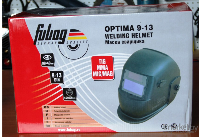 Сварочная маска Fubag Хамелеон Optima 9.13 Red