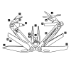 Туристический нож Leatherman Charge plus