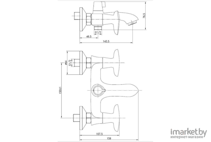 Смеситель IDDIS COPSB02i02WA