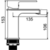 Смеситель Gerhans K15022T