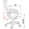 Офисное кресло Бюрократ CH-868LT/#B черный