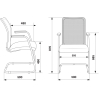 Офисное кресло Бюрократ CH-599AV/32G/TW-11 серый /черный