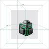 Лазерный нивелир ADA Instruments Cube 3-360 GREEN Professional Edition