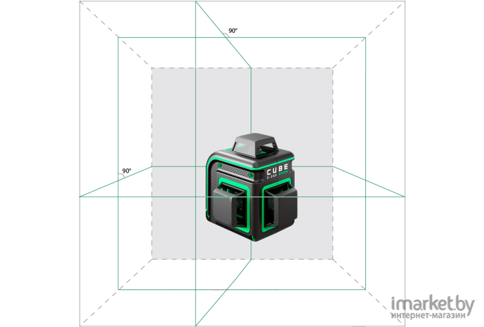 Лазерный нивелир ADA Instruments Cube 3-360 GREEN Professional Edition