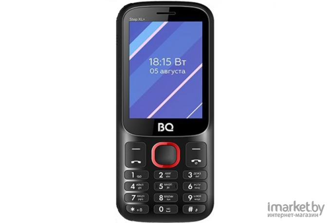 Мобильный телефон BQ-Mobile 2820 Step XL+ Black/Red