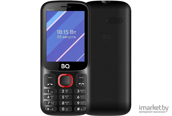 Мобильный телефон BQ-Mobile 2820 Step XL+ Black/Red