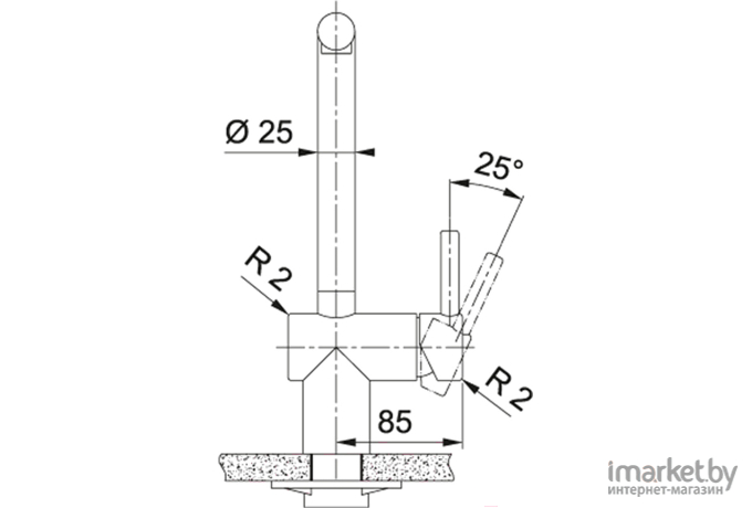 Смеситель Franke Atlas Neo