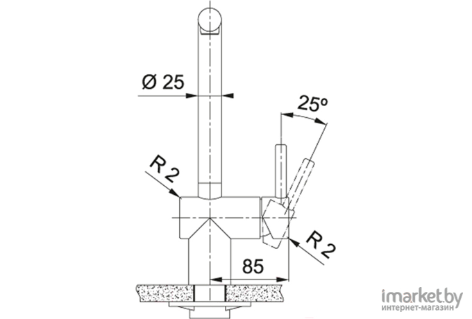 Смеситель Franke Atlas Neo