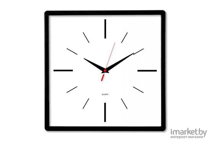 Интерьерные часы Бюрократ WallC-S61P черный