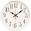 Интерьерные часы Бюрократ WallC-R75P белый