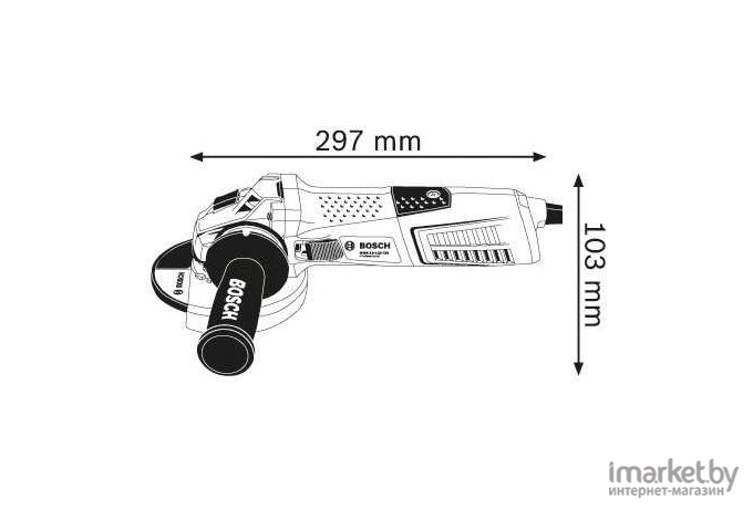 Болгарка Bosch GWS13-125CIEV