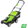 Газонокосилка аккумуляторная Greenworks G40LM41