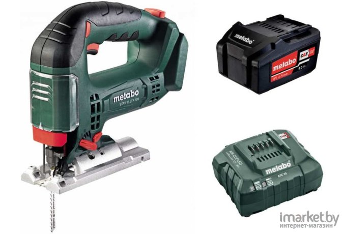 Электролобзик Metabo 18LTX100 1х3,5 Ач LiHD+ЗУ ASC55