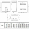 Накопительный водонагреватель Timberk SWH FSM8 100 H